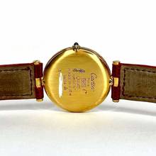 Thumbnail von Must de Cartier VERMEIL 30mm Quartz GP Argent ~.78TCW Diamond Watch </h1>