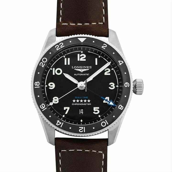  Longines Spirit L38124532 - Longines Spirit Automatic Black Dial Stainless Steel Men's Watch </h1> 