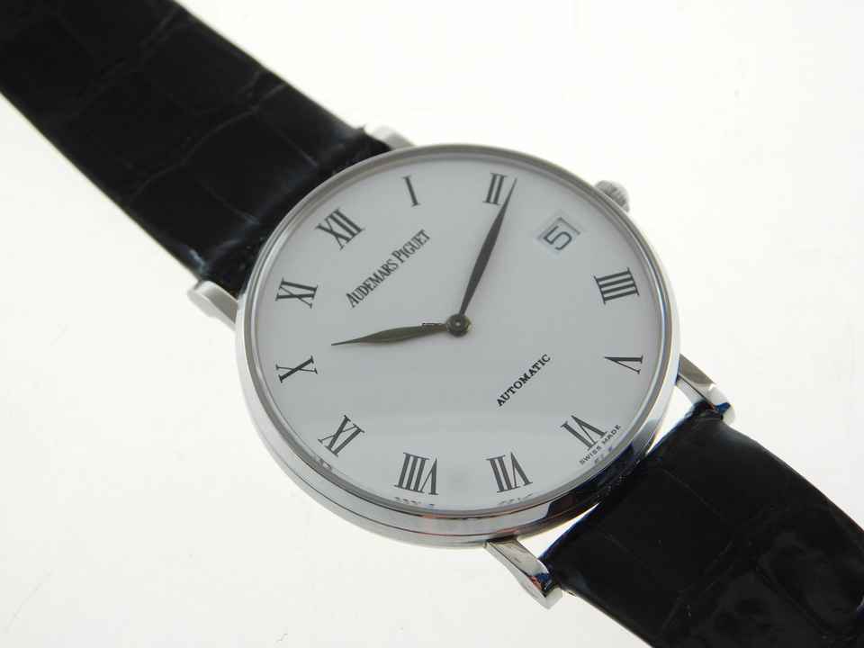  Audemars Piguet Calatrava Stahl limited Edition 200 Stück im Sammler Full Set B & P v 1994 ST.14682.002 </h1> 