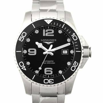  Longines HydroConquest L37824566 - HydroConquest Automatic Black Dial Men's Watch </h1> 