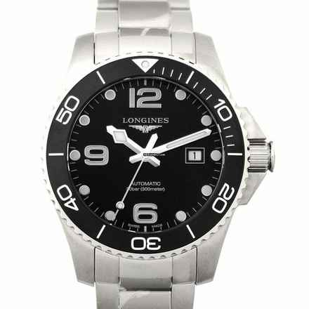  Longines HydroConquest L37824566 - HydroConquest Automatic Black Dial Men's Watch </h1> 