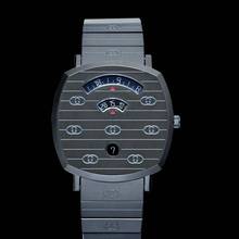 Thumbnail von Gucci YA157429 - Grip Quartz Black Dial Stainless Steel Unisex Watch </h1>