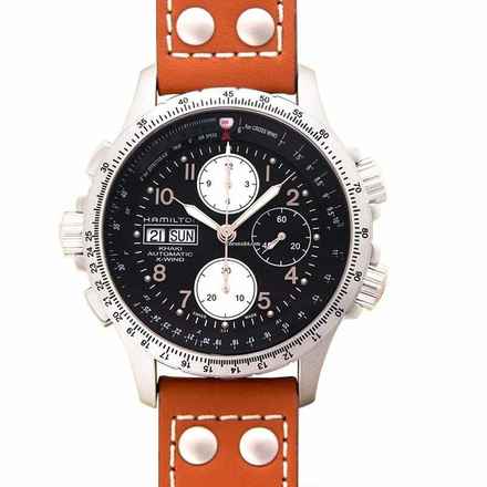  Hamilton Khaki X-Wind H77616533 - Khaki Aviation Automatic Black Dial Stainless Steel Men's Watch </h1> 