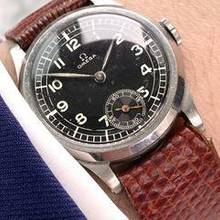 Thumbnail von Omega Rare Art Deco 30mm Ladys Damen Handwinding Unrestored Black Sector Dial </h1>