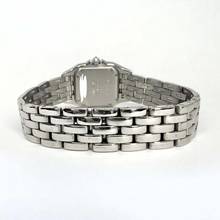 Thumbnail von Cartier Panthère 23mm Quartz Steel 0.37TCW DIAMOND Watch </h1>