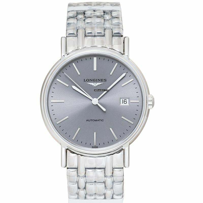 Longines Présence L49214726 - Presence Automatic Silver Dial Men's Watch </h1>