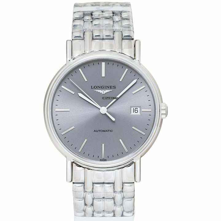  Longines Présence L49214726 - Presence Automatic Silver Dial Men's Watch </h1> 