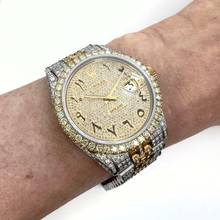 Thumbnail von Rolex Datejust Oyster Perpetual DATEJUST Automatic 36mm 2 Tone Full Diamond Watch </h1>