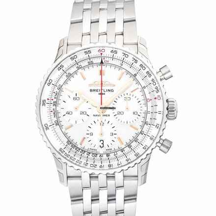  Breitling Navitimer AB0139211G1A1 - Navitimer Automatic Silver-tone Dial Stainless Steel Men's Watch </h1> 