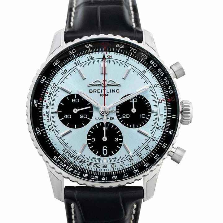  Breitling Navitimer AB0138241C1P1 - Navitimer Automatic Blue Dial Stainless Steel Men's Watch </h1> 