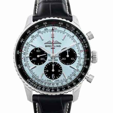  Breitling Navitimer AB0138241C1P1 - Navitimer Automatic Blue Dial Stainless Steel Men's Watch </h1> 