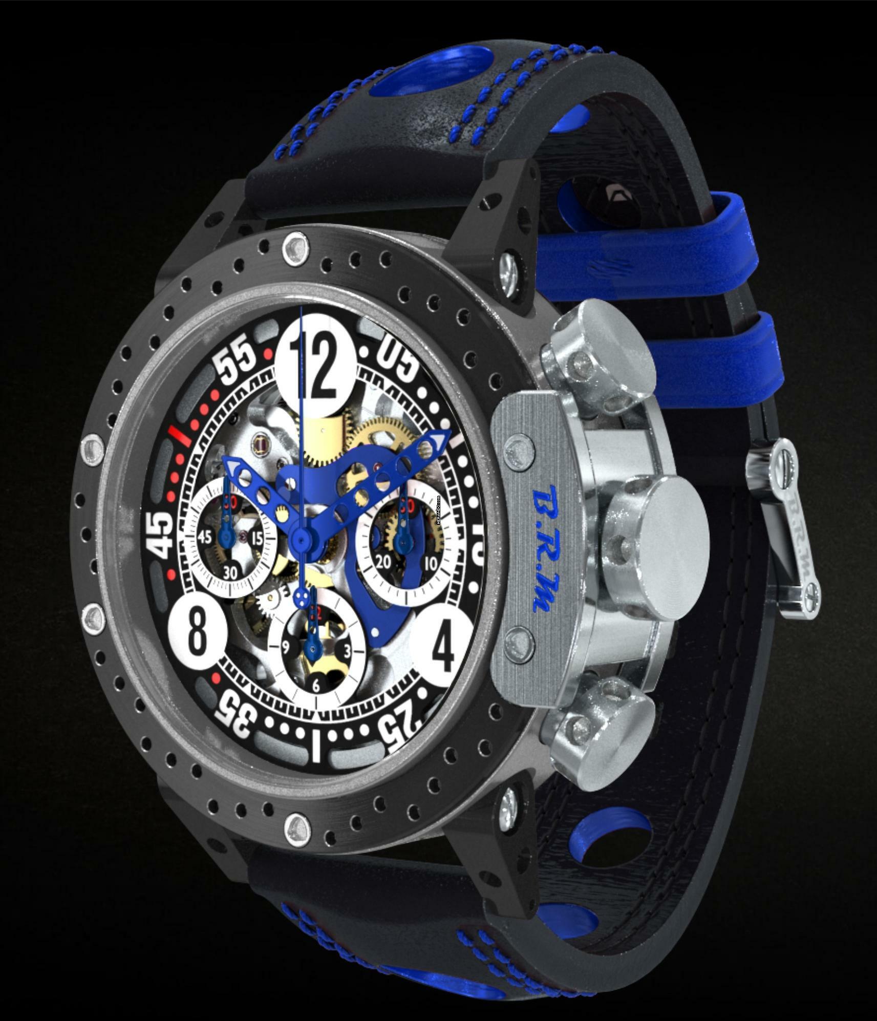 B.R.M Chronograph Brake Disc blue or red possible