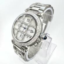 Thumbnail von Cartier Pasha GRID 38mm Automatic Steel 2.05TCW DIAMOND Watch </h1>