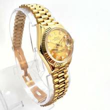 Thumbnail von Rolex Datejust 26mm 18K Yellow Gold Watch FACTORY DIAMOND Dial </h1>