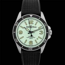 Thumbnail von Bell & Ross BR V2 BRV292-LUM-ST/SRB - Vintage Automatic Green Dial Stainless Steel Men's Watch </h1>