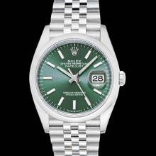 Thumbnail von Rolex Datejust 36 126200-0023 - Datejust Automatic Green Dial Stainless Steel Ladies Watch </h1>