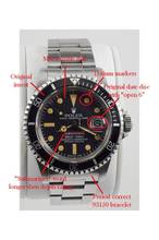 Thumbnail von Rolex Submariner Date 1680 MK 2 dial 6.0 mil series box and papers.