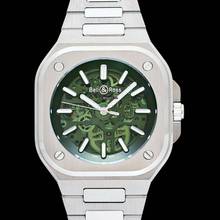 Thumbnail von Bell & Ross BR 05 BR05A-GN-SKST/SST - Instruments Automatic Green Dial Stainless Steel Men's Watch </h1>