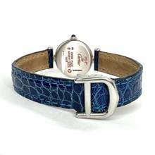 Thumbnail von Cartier VERMEIL COLISÈE 925 Silver 24mm Watch DIAMONDS & Blue SAPPHIRES </h1>