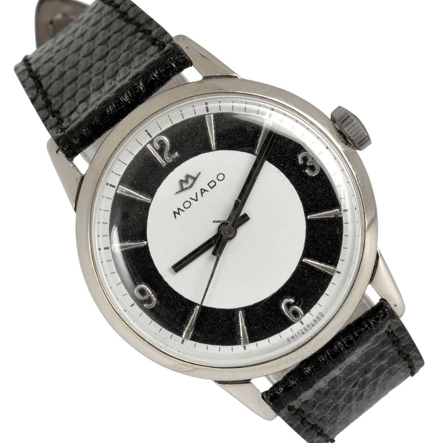  Movado Classic vintage bicolor dial caliber 127 1950’s  