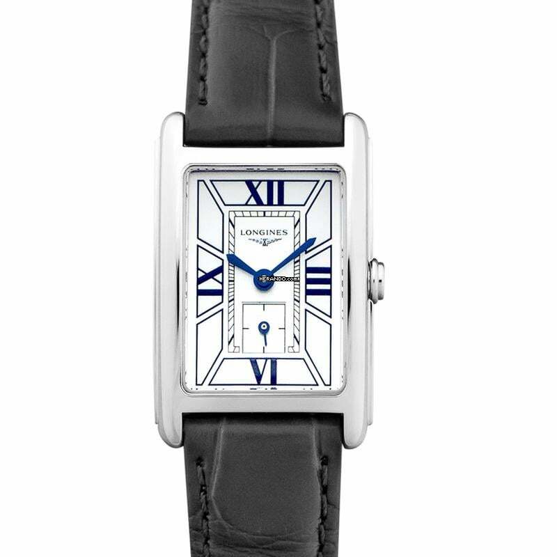 Longines DolceVita L52554752 - DolceVita Quartz White Dial Stainless Steel Ladies Watch </h1>