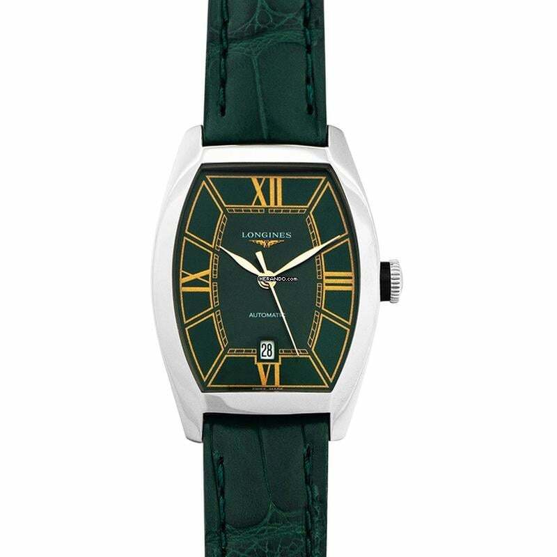 Longines Evidenza L21424062 - Longines evidenza Automatic Green Dial Stainless Steel Ladies Watch </h1>