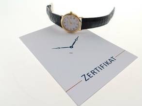 Thumbnail von Girard Perregaux 18 Karat Gelbgold Herrenuhr 34 mm massive klassische Uhr Sonder Edition Automatik </h1>