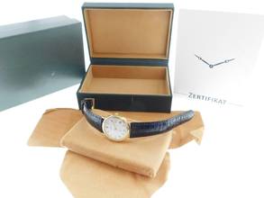 Thumbnail von Girard Perregaux 18 Karat Gelbgold Herrenuhr 34 mm massive klassische Uhr Sonder Edition Automatik </h1>