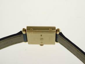 Thumbnail von Cartier Quadrant SM massiv 18 Karat Gelbgold mit frischem Cartier Service Original Band und Schlie </h1>