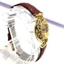 Thumbnail von Cartier Vermeil COLISEE Quartz 24mm GoldPlated DIAMONDS & RED RUBIES  Watch </h1>