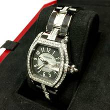 Thumbnail von Cartier Roadster 2510 Automatic 38mm Steel 3.5TCW DIAMOND Watch </h1>