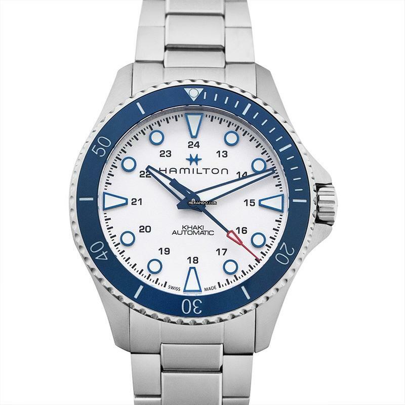  Hamilton Khaki Navy H82505150 - Khaki Navy Automatic White Dial Stainless Steel Men's Watch </h1> 