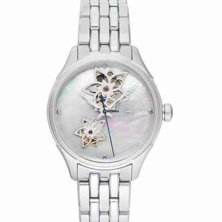  Hamilton Jazzmaster H32115192 - Jazzmaster Open Heart Automatic MOP Dial Diamond Ladies Watch </h1> 