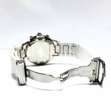 Thumbnail von Cartier 21 Chronoscaph Chronograph 2424 Quartz 38mm Steel 2.38TCW DIAMOND Watch </h1>