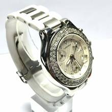 Thumbnail von Cartier 21 Chronoscaph Chronograph 2424 Quartz 38mm Steel 2.38TCW DIAMOND Watch </h1>