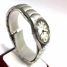 Thumbnail von Cartier Authentic CARTIER COUGER Quartz 30mm Steel Diamond Watch </h1>
