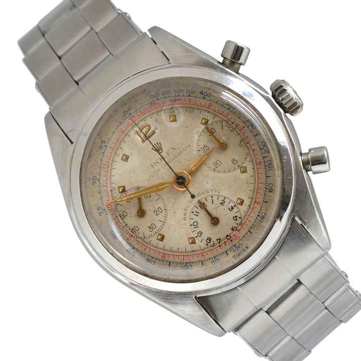  Rolex Chronograph 6034 Pre Daytona bicolor dial 1950s </h1> 