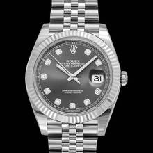 Thumbnail von Rolex Datejust 41 126334 - Datejust Rhodium Diamond Dial Automatic Men's Watch </h1>