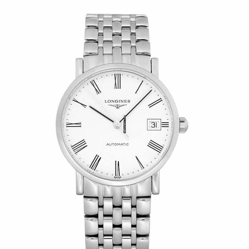 Longines Elegant L48094116 - The Longines Elegant Collection Automatic White Dial Stainless Steel Ladies Wa </h1>