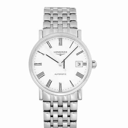  Longines Elegant L48094116 - The Longines Elegant Collection Automatic White Dial Stainless Steel Ladies Wa </h1> 