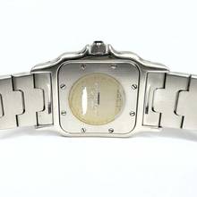 Thumbnail von Cartier Santos Galbée 29mm Quartz Steel 1.57TCW Diamond Watch NEW MODEL </h1>