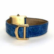 Thumbnail von Cartier Tank 20mm GP Silver Manual Winding O.67TCW Diamond Watch </h1>