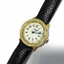 Thumbnail von Cartier RONDE 27mm Gold Plated Silver ~1TCW Diamond Watch </h1>