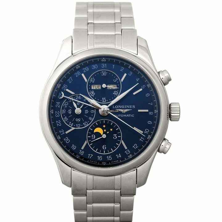  Longines Master Collection L27734926 - The Longines Master Collection Automatic Blue Dial Chronograph Men's Watch </h1> 