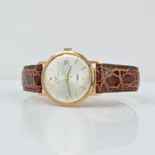 Thumbnail von Movado Kingmatic Sub-Sea Kingmatic Date silver dial yellow gold 14KT 1960’s </h1>