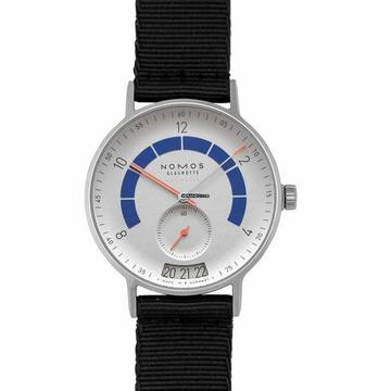  NOMOS Autobahn 1303 - Autobahn Automatic Blue Dial Stainless Steel Men's Watch </h1> 