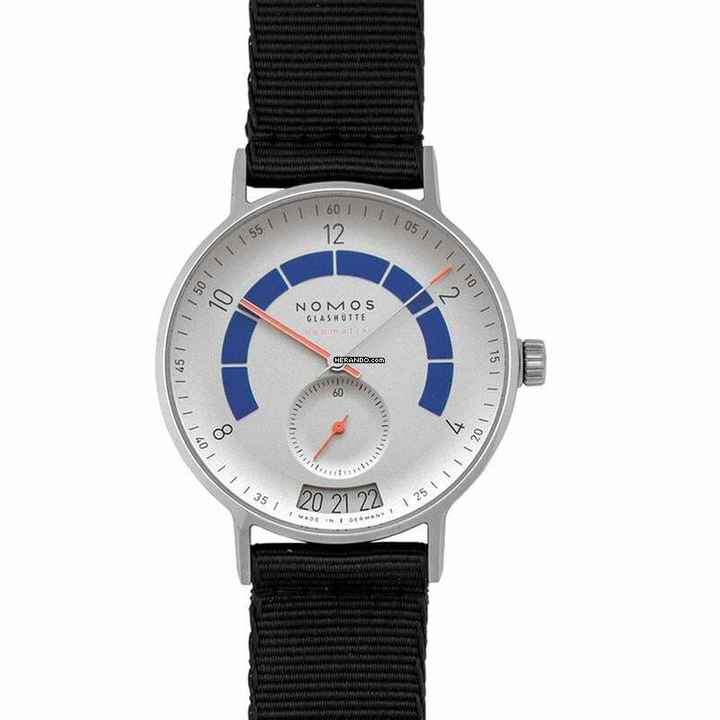  NOMOS Autobahn 1303 - Autobahn Automatic Blue Dial Stainless Steel Men's Watch </h1> 