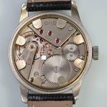 Thumbnail von Omega Suverän 2400-5 classic vintage bicolor radium dial 1945’s </h1>