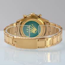 Thumbnail von Rolex Daytona Cosmograph 6241 champagne dial gold 18KT Full Set TOP Condition 1968’s </h1>