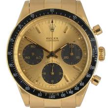 Thumbnail von Rolex Daytona Cosmograph 6241 champagne dial gold 18KT Full Set TOP Condition 1968’s </h1>